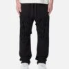 MNML Shred Layered Baggy Sweatpants Black -Culture Kings 03012643 YB001 mens 0010