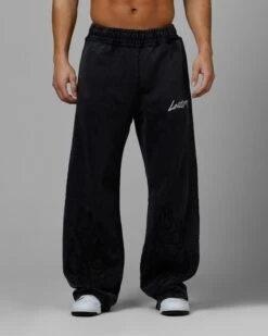 Loiter Inferno Sweatpants Washed Black -Culture Kings 03012696 YW607 mens 0060