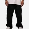 MNML Ultra Baggy Dirt Rain Cargo Denim Jeans Black -Culture Kings 03012710 YB001 mens 0010