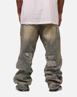 MNML Ultra Baggy Emo Denim Jeans Blue -Culture Kings 03012719 YX001 mens 0050