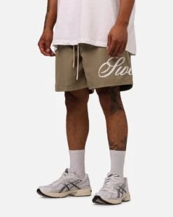 Sworn To Us Spirit Angel Swim Shorts Mushroom -Culture Kings 03012754 YM152 mens 0040