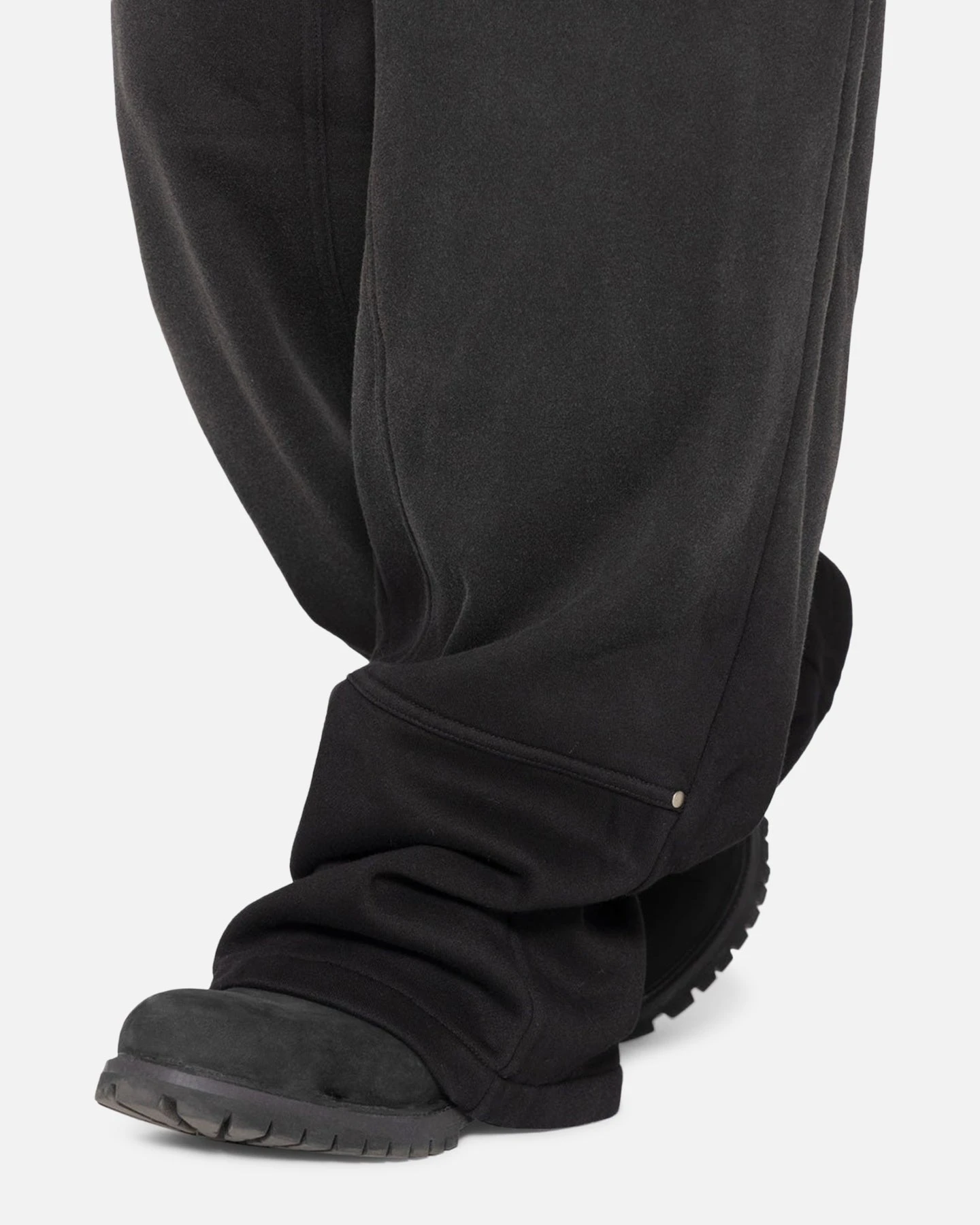 MNML West Double Knee Sweatpants Washed Black 8 MNML West Double Knee Sweatpants Washed Black - Image 6