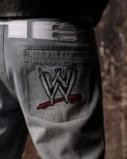 Loiter X WWE Stone Cold Washed Jeans Vintage Blue Wash -Culture Kings 03012847 YX560 mens 000060