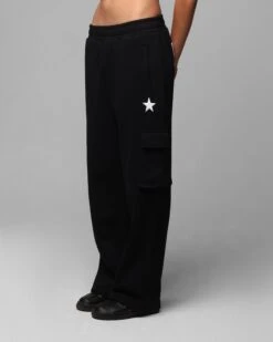 Loiter Premium Essentials Sweatpants Black/White