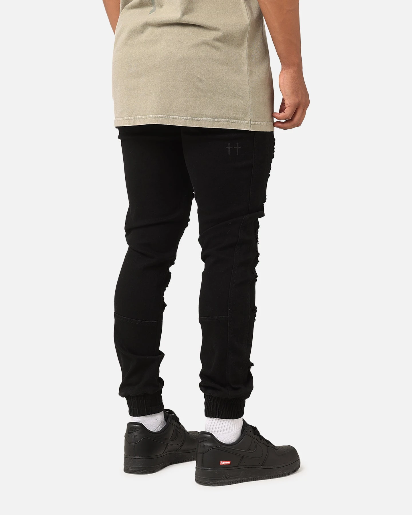 Saint Morta Riot Joggers Black 7 Saint Morta Riot Joggers Black - Image 5