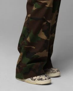 Loiter Collateral Baggy Jeans Woodland Camo -Culture Kings 03012908 YC040 womens 00030
