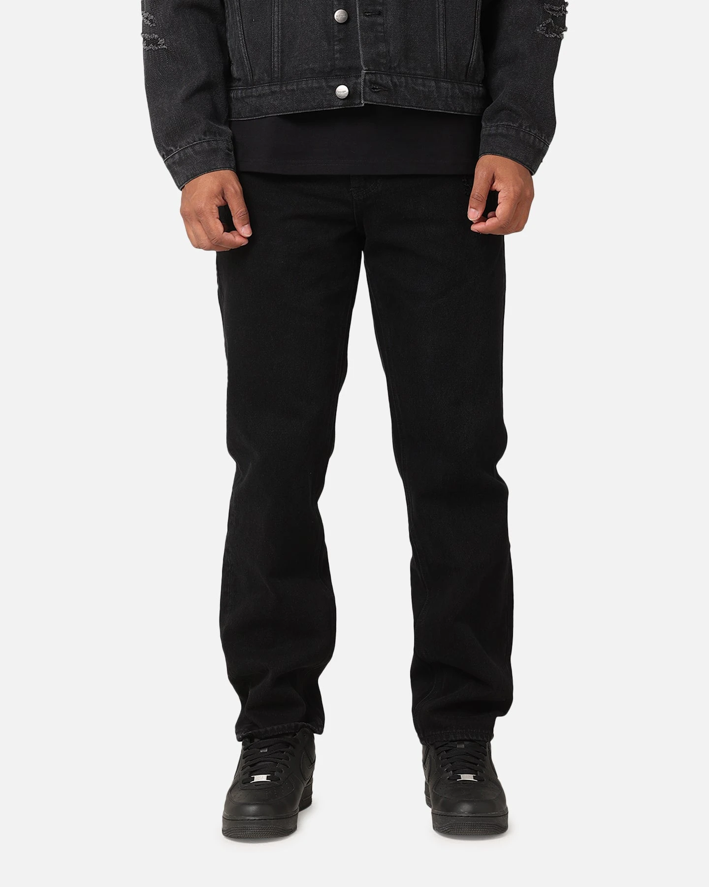 Saint Morta Psykhe Distressed Jeans Washed Black 3 Saint Morta Psykhe Distressed Jeans Washed Black