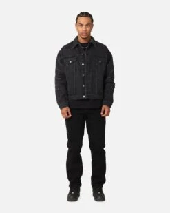 Saint Morta Psykhe Distressed Jeans Washed Black 11 Saint Morta Psykhe Distressed Jeans Washed Black -Culture Kings 03012934 YW607 mens 00020