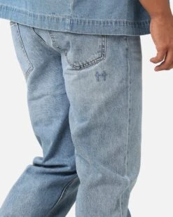 Saint Morta Psykhe Jeans Blue Denim -Culture Kings 03012935 YX008 mens 00030