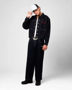 Ed Hardy Wide Leg Jeans Indigo Denim 11 Ed Hardy Wide Leg Jeans Indigo Denim -Culture Kings 03012992 YI444 mens 0020