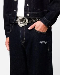 Ed Hardy Wide Leg Jeans Indigo Denim 13 Ed Hardy Wide Leg Jeans Indigo Denim -Culture Kings 03012992 YI444 mens 0040