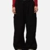 XXIII Cord Tie Cargo Pants Black 1 XXIII Cord Tie Cargo Pants Black -Culture Kings 03013015 YB001 womens 00010