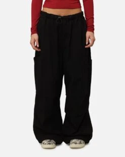 XXIII Cord Tie Cargo Pants Black