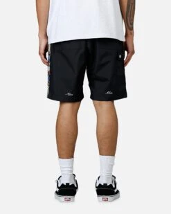 ABC Taffeta Spring Shorts Black -Culture Kings 03013026 YB001 mens 0050