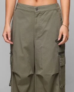 Loiter Shadow Cargo Pants Khaki -Culture Kings 03013045 YK001 womens 00080