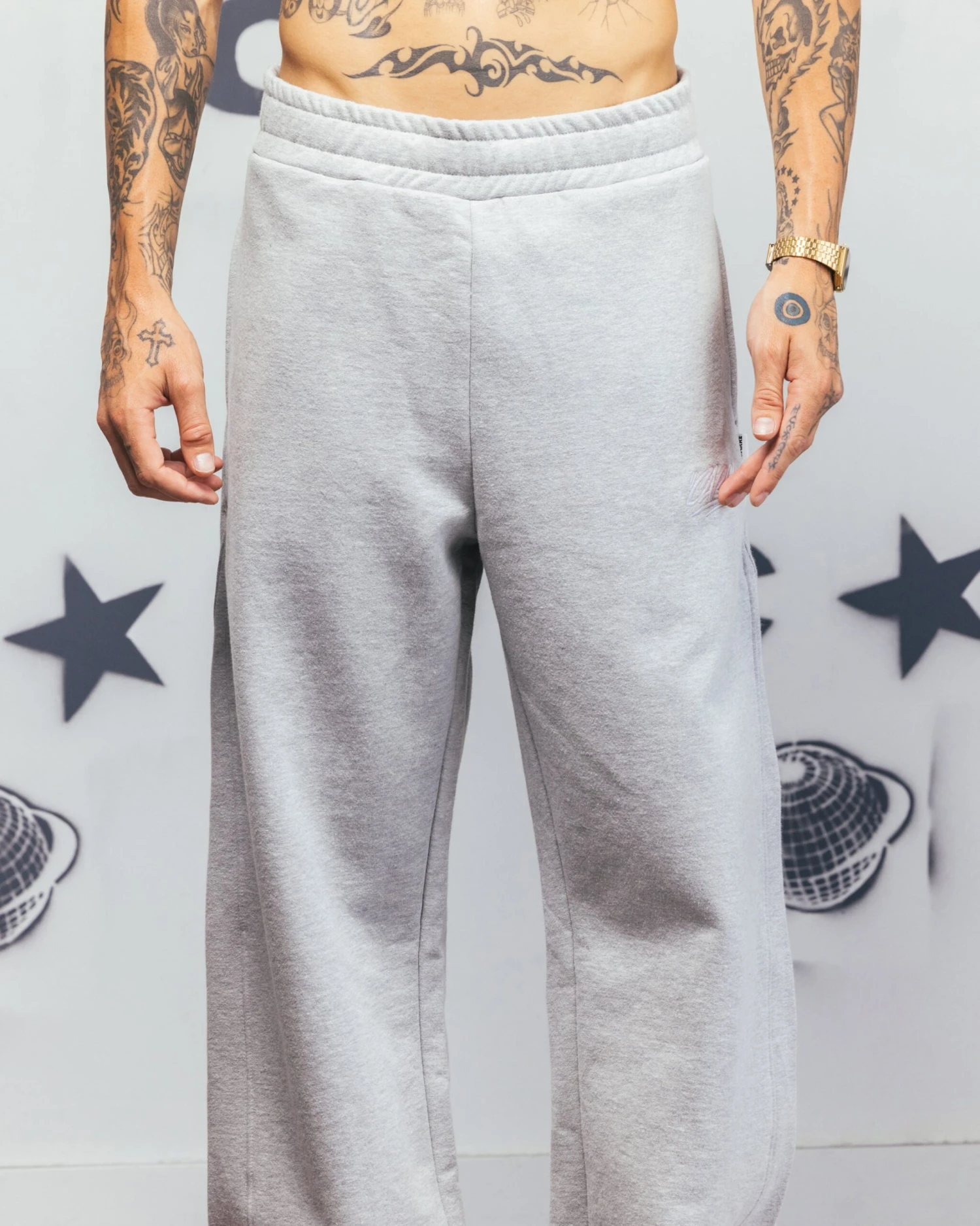 Carre Grit Trackpants Grey Marle 9 Carre Grit Trackpants Grey Marle - Image 7