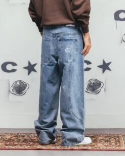 Carre Outlaw Baggy Jeans Light Blue Wash -Culture Kings 03013050 YL219 mens 00000050