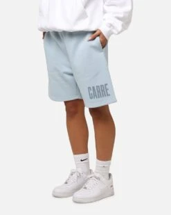 Carre Premium Essentials Sweat Shorts Baby Blue 15 Carre Premium Essentials Sweat Shorts Baby Blue -Culture Kings 03013079 YB393 womens 00060