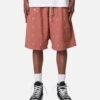 MNML All Over Button Shorts Rust -Culture Kings 03013120 YR600 default 0010