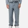XXIII Checker Board Denim Jeans Blue -Culture Kings 03013165 YX001 mens 00010