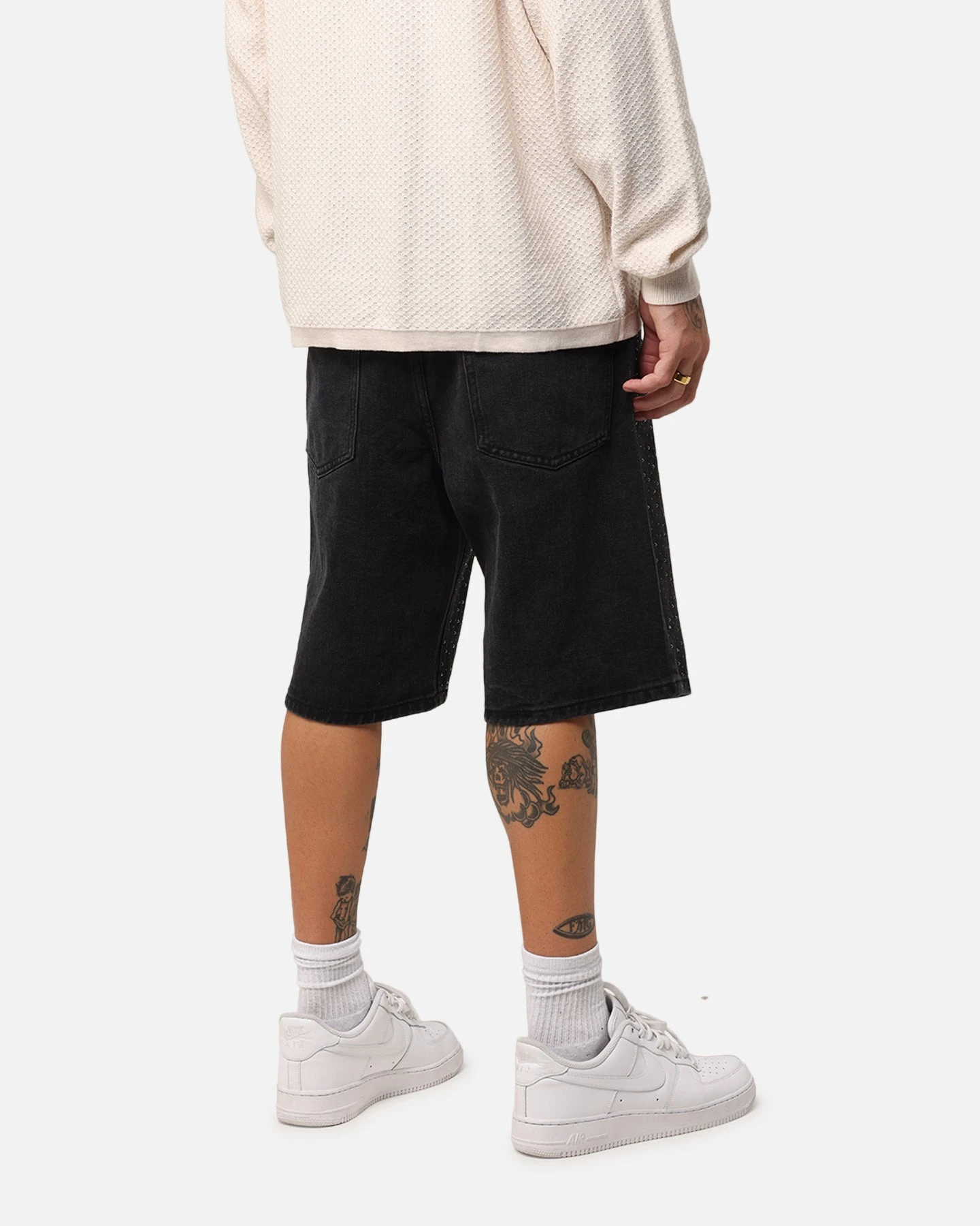 XXIII Diamond Buckle Back Jorts Black 7 XXIII Diamond Buckle Back Jorts Black - Image 5