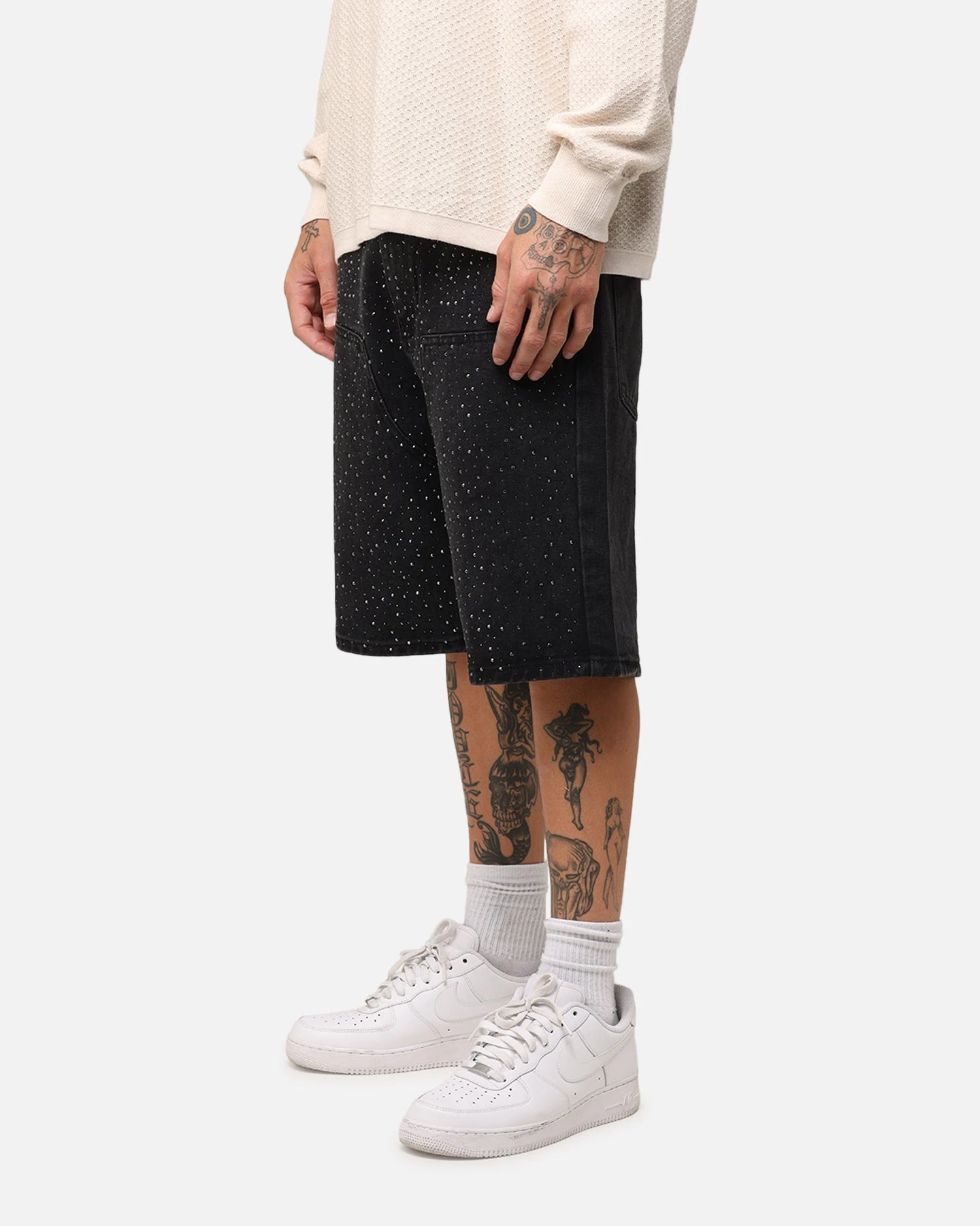 XXIII Diamond Buckle Back Jorts Black 8 XXIII Diamond Buckle Back Jorts Black - Image 6