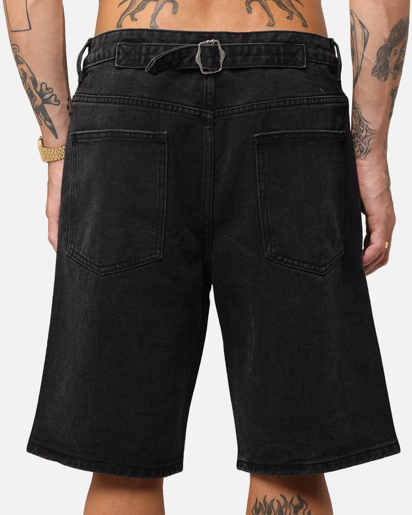 XXIII Diamond Buckle Back Jorts Black 10 XXIII Diamond Buckle Back Jorts Black - Image 8