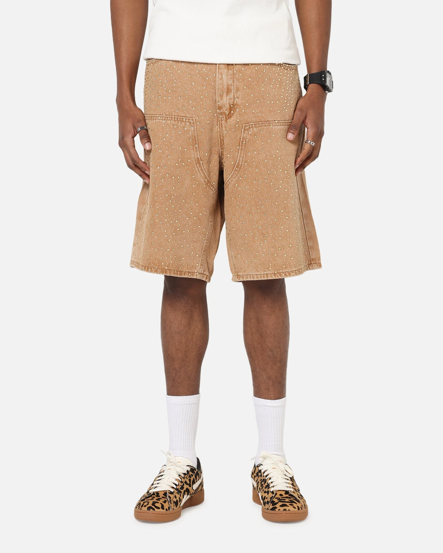 XXIII Diamond Buckle Back Jorts Vintage Sand 3 XXIII Diamond Buckle Back Jorts Vintage Sand