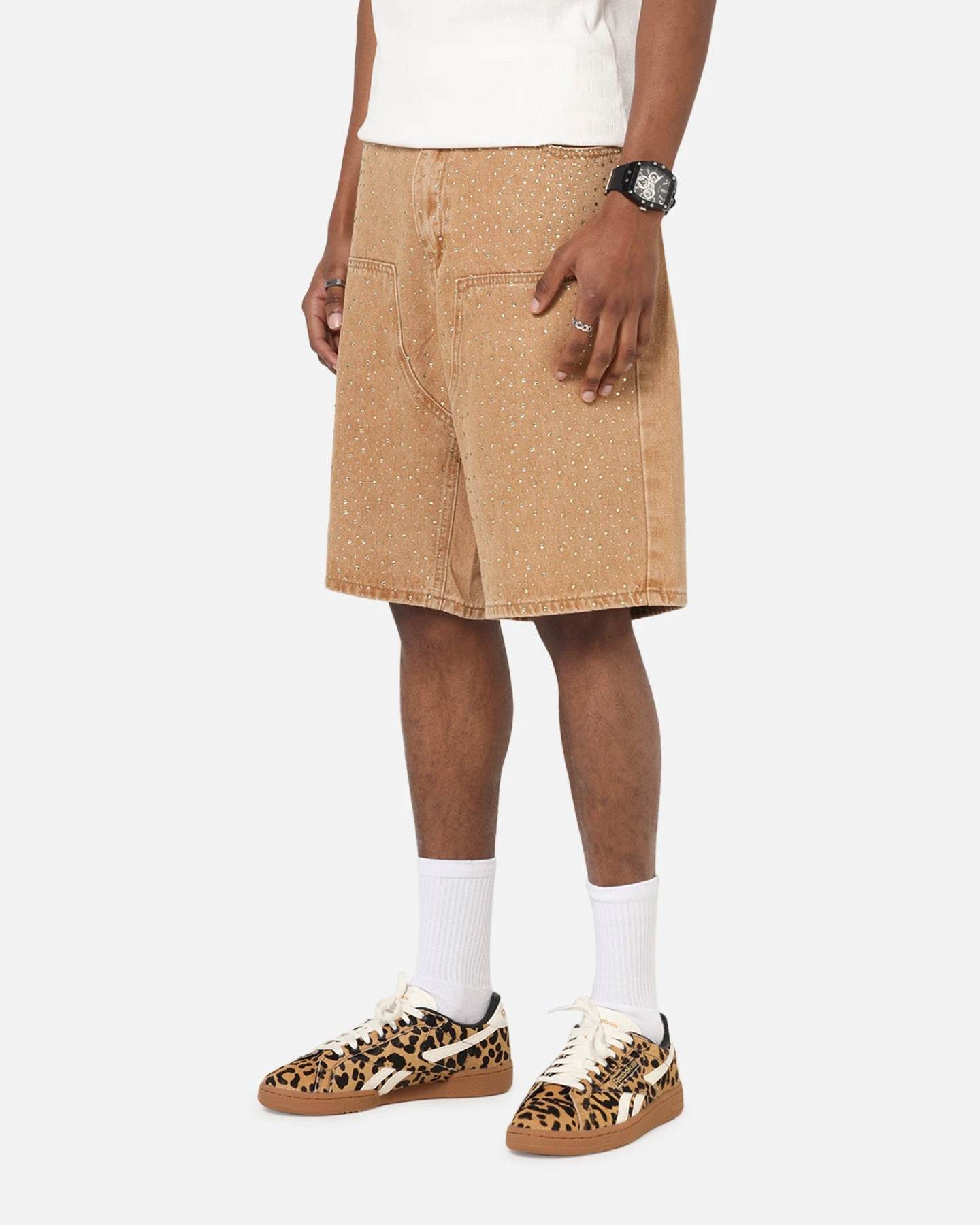 XXIII Diamond Buckle Back Jorts Vintage Sand 8 XXIII Diamond Buckle Back Jorts Vintage Sand - Image 6