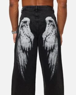 Saint Morta Amplus Afterlife Jeans Black Shadow 17 Saint Morta Amplus Afterlife Jeans Black Shadow -Culture Kings 03013173 YB427 mens 00080