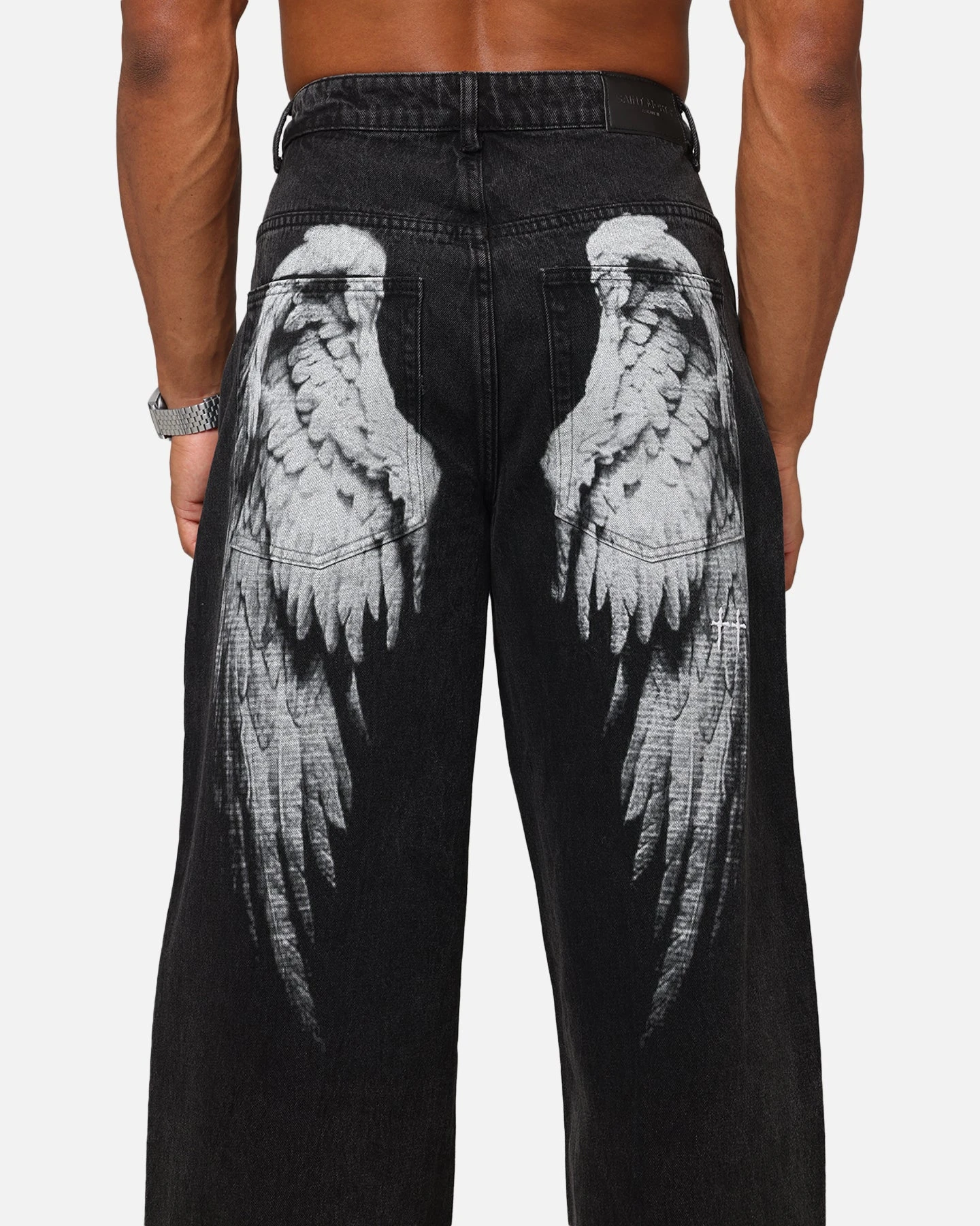 Saint Morta Amplus Afterlife Jeans Black Shadow 10 Saint Morta Amplus Afterlife Jeans Black Shadow - Image 8