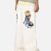 Ed Hardy Ultra Wide Leg Denim Jeans Off White/Yellow -Culture Kings 03013186 YO265 mens 0010