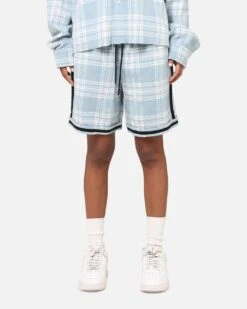 XXIII Plaid Ball Shorts Blue