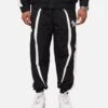 Saint Morta Oblivioin Nylon Track Joggers Black/White -Culture Kings 03013197 YB012 mens 00010