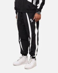 Saint Morta Oblivioin Nylon Track Joggers Black/White 15 Saint Morta Oblivioin Nylon Track Joggers Black/White -Culture Kings 03013197 YB012 mens 00060