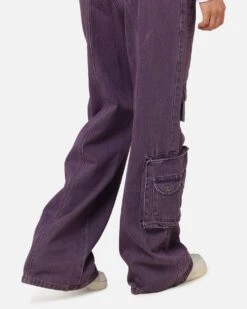 XXIII Women's Corporal Cargo Jeans Purple -Culture Kings 03013200 YP200 womens 00030