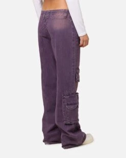 XXIII Women's Corporal Cargo Jeans Purple -Culture Kings 03013200 YP200 womens 00050