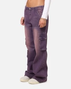 XXIII Women's Corporal Cargo Jeans Purple -Culture Kings 03013200 YP200 womens 00060