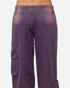 XXIII Women's Corporal Cargo Jeans Purple -Culture Kings 03013200 YP200 womens 00080