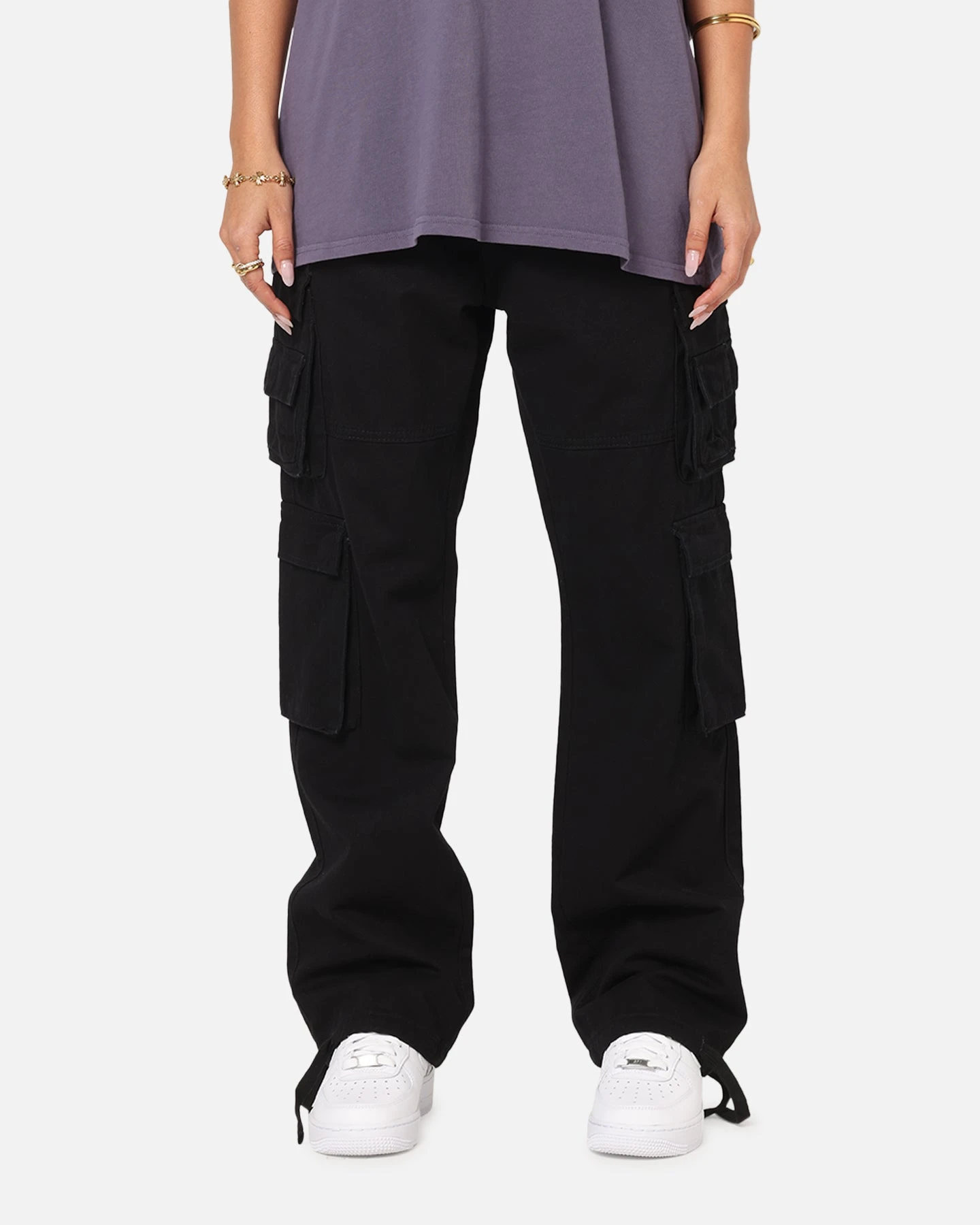 Saint Morta Modern Utility Cargo Pants Washed Black 3 Saint Morta Modern Utility Cargo Pants Washed Black