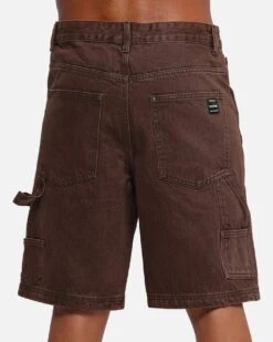 Carre Weatherwear Carpenter Jorts Dark Brown -Culture Kings 03013244 YD052 mens 0080