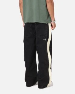 Saint Morta Amplus Sidewinder Jeans Black/Off White -Culture Kings 03013256 YB479 mens 0050