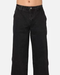 Saint Morta Amplus Sidewinder Jeans Black/Off White -Culture Kings 03013256 YB479 mens 0070