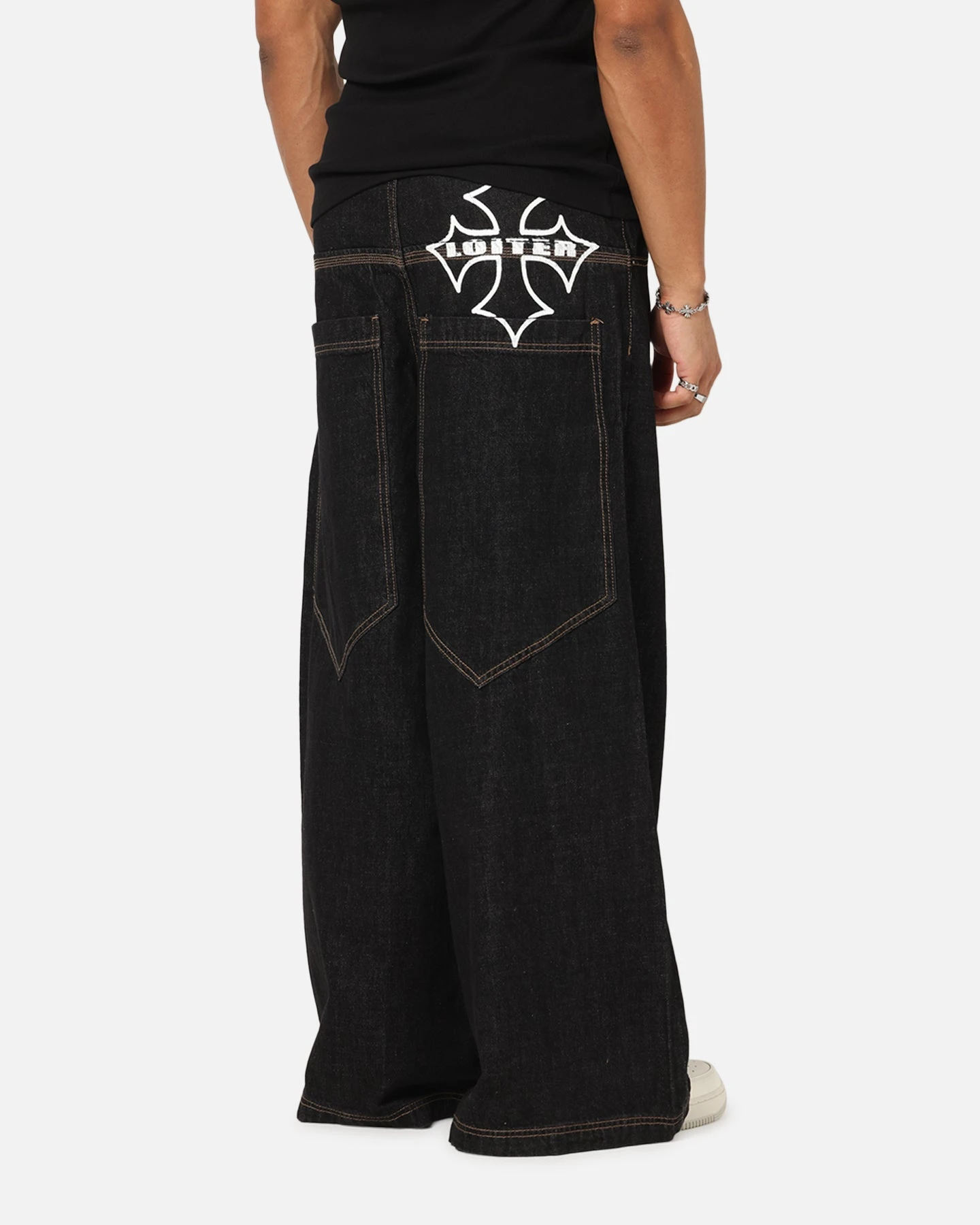 Loiter Skate Jeans Black 7 Loiter Skate Jeans Black - Image 5