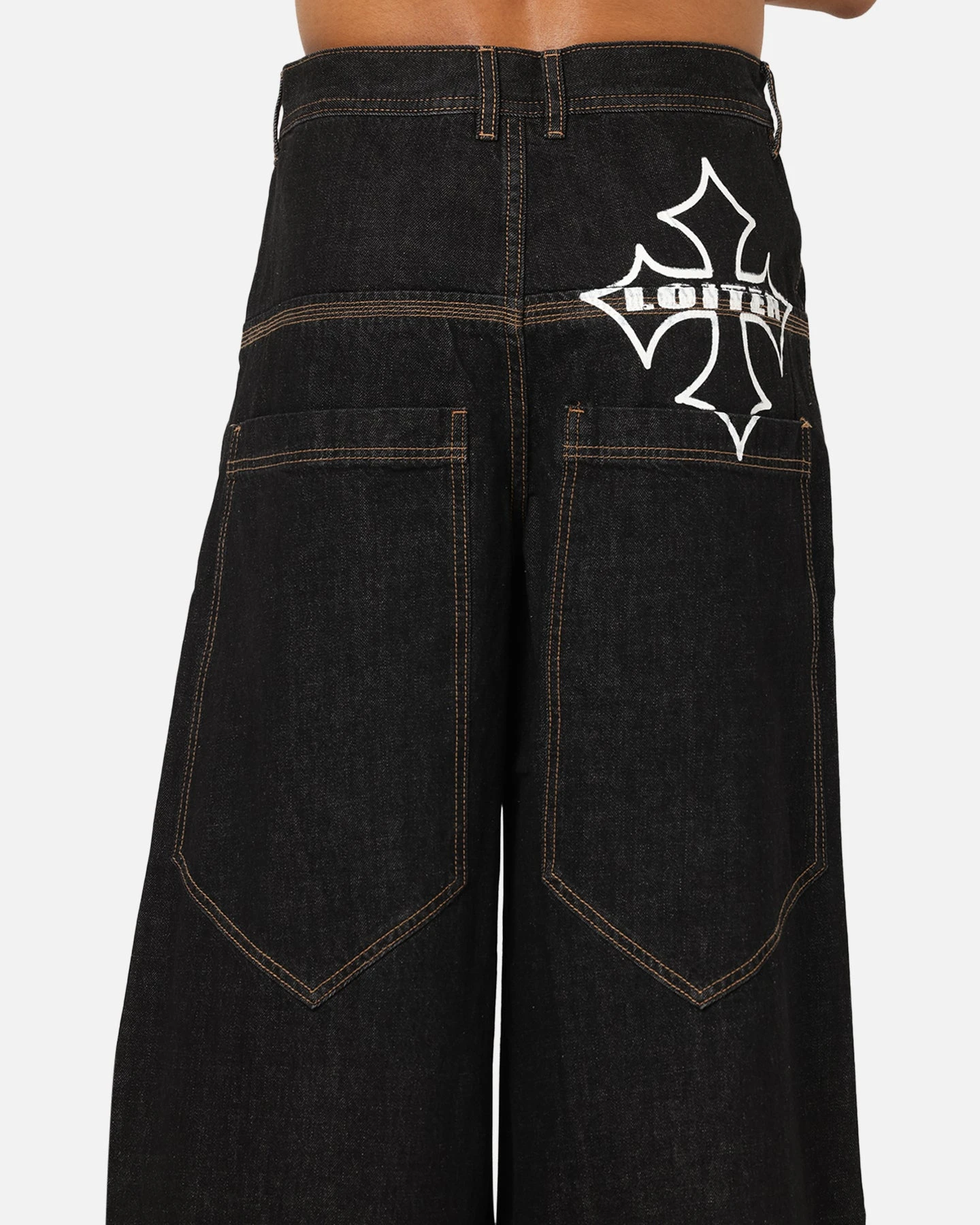 Loiter Skate Jeans Black 10 Loiter Skate Jeans Black - Image 8