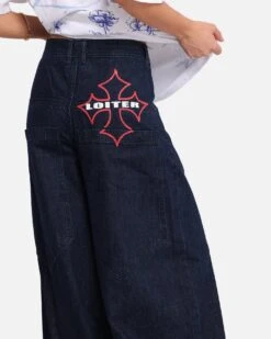 Loiter Skate Jeans Dark Indigo 12 Loiter Skate Jeans Dark Indigo -Culture Kings 03013277 YD033 womens 0030 0151fcc7 9985 46d5 a4f8 42cd886e9418