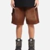 XXIII Corduroy Wash Jorts Brown -Culture Kings 03013294 YX300 womens 0010