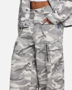 Loiter Combat Cargo Pants Snow Camo -Culture Kings 03013299 YS527 womens 0030