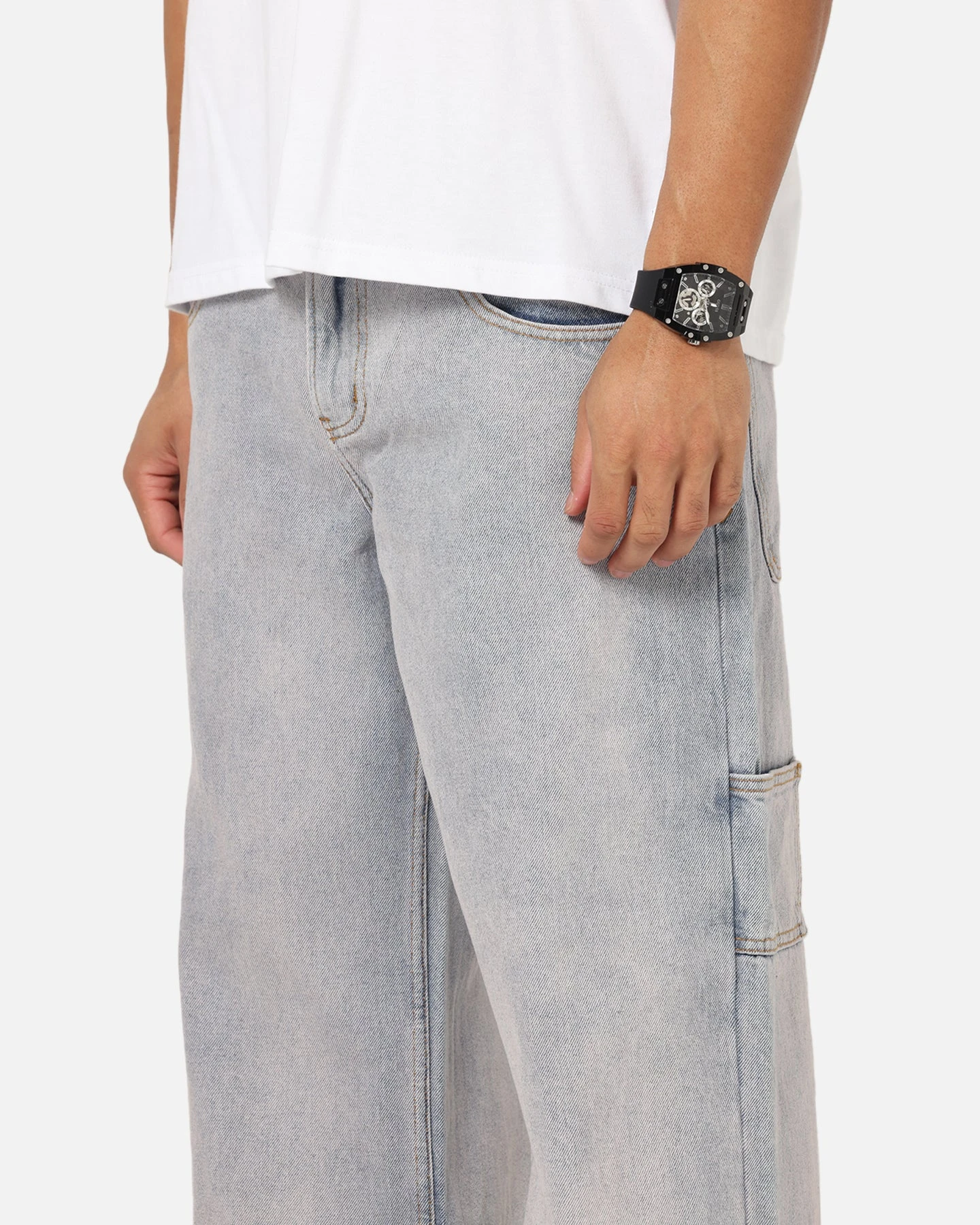 Saint Morta Amplus Vintage Jeans Washed Purple 7 Saint Morta Amplus Vintage Jeans Washed Purple - Image 5