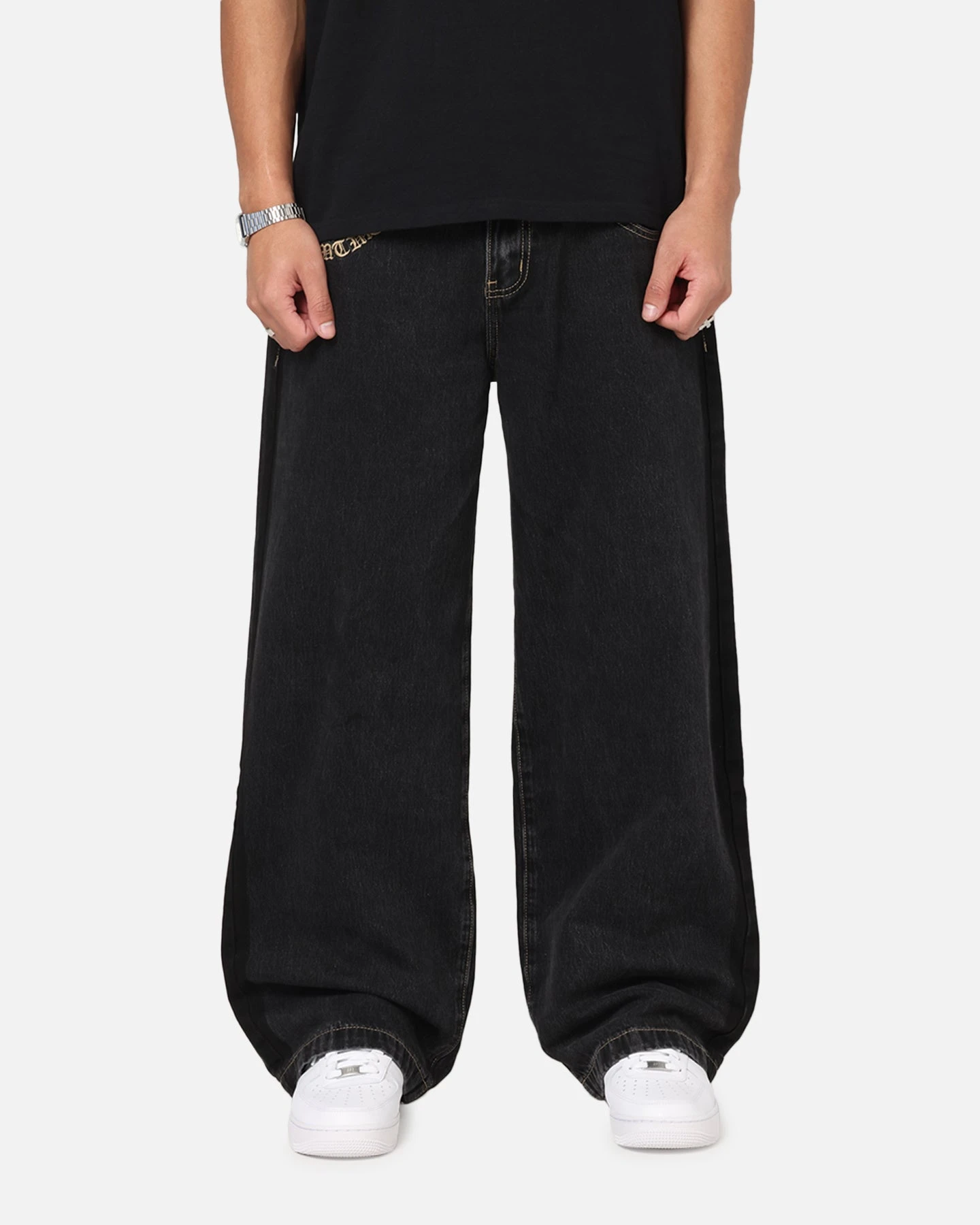 Saint Morta Amplus Rodeo Drive Recon Jeans Black Shadow 3 Saint Morta Amplus Rodeo Drive Recon Jeans Black Shadow